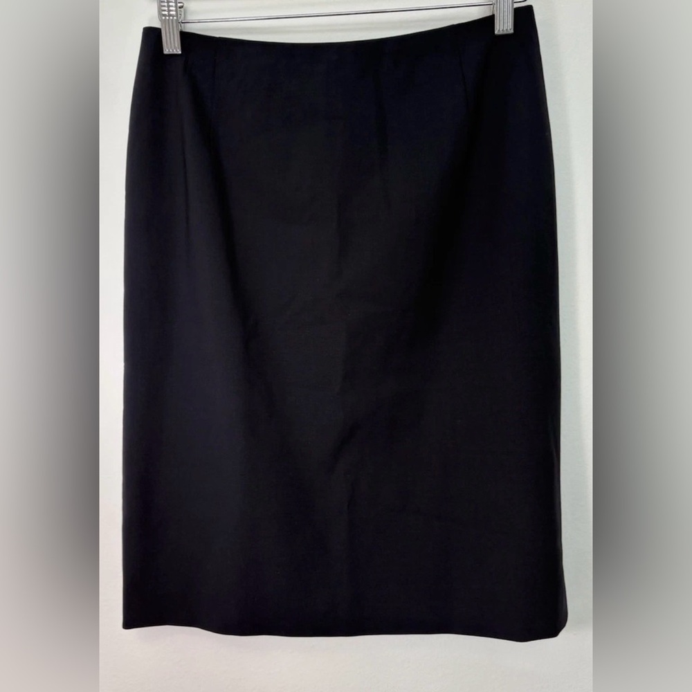 Women’s Designer Hugo Boss Black Pencil Short Skirt Size 4 Sku #154